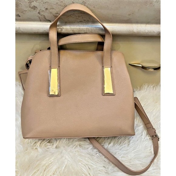 NWT STEVE MADDEN BGRAMMER SATCHEL HAND BAG CAMEL BEIGE TIK TOK VIRAL TRENDY - Picture 6 of 8